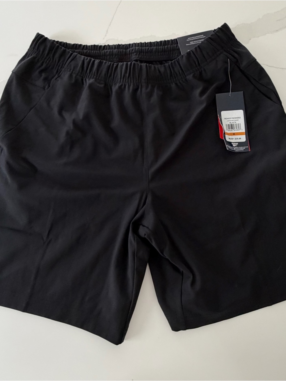 Reebok Black Men's Athletic Performance Shorts